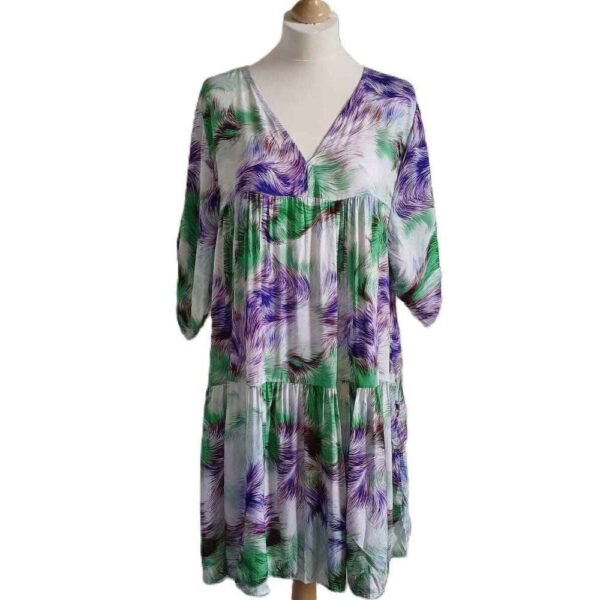 robe Daisy vert violet