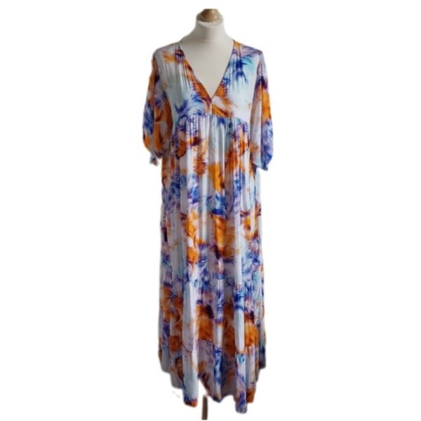 robe Daisy bleu orange